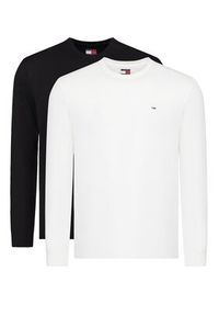 Tommy Jeans Komplet 2 longsleeve DM0DM22148 Kolorowy Slim Fit. Materiał: bawełna. Długość rękawa: długi rękaw. Wzór: kolorowy #4