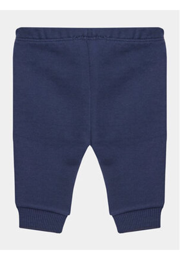 United Colors of Benetton - United Colors Of Benetton Spodnie dresowe 3J70MF258 Granatowy Regular Fit. Kolor: niebieski. Materiał: bawełna