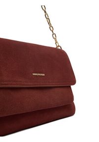 Gino Rossi - GINO ROSSI Torebka EO-LA224-19145 Bordowy. Kolor: czerwony. Materiał: zamszowe, skórzane #6