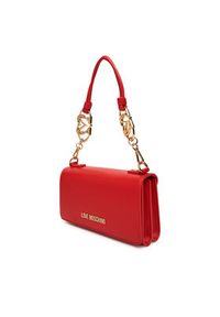 Love Moschino - LOVE MOSCHINO Torebka JC4051PP1NLF0500 Czerwony. Kolor: czerwony. Materiał: skórzane #5