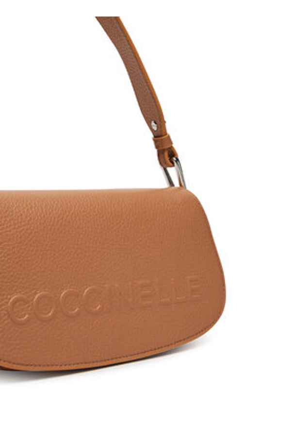 Coccinelle Torebka E5 QBB 52 01 01 Beżowy. Kolor: beżowy. Materiał: skórzane