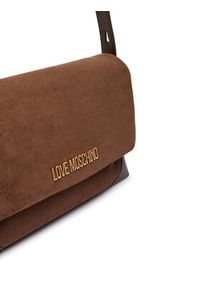 Love Moschino - LOVE MOSCHINO Torebka JC4092PP1PLD130A Brązowy. Kolor: brązowy. Materiał: skórzane #2