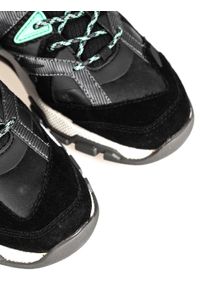 Geox Sneakersy "T01 A" | T94BTA 01422 | T01 A | Mężczyzna | Czarny, Miętowy. Kolor: miętowy, wielokolorowy, czarny. Materiał: materiał, skóra #6