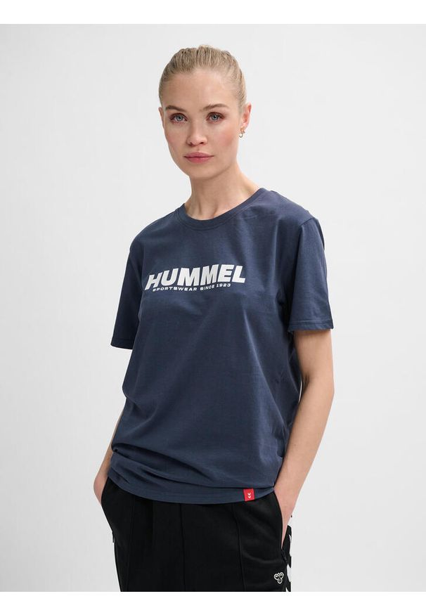 Koszulka Hummel hmlLEGACY. Kolor: zielony, niebieski, wielokolorowy. Materiał: bawełna, jersey