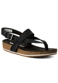 Sandały Timberland Malibu Waves Thong A1PGG/TB0A1PGG0011 Black. Kolor: czarny. Materiał: skóra, nubuk