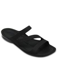 Sandały damskie sportowe Crocs SWIFTWATER SANDAL. Kolor: czarny, brązowy, zielony, wielokolorowy. Materiał: syntetyk, materiał. Styl: sportowy