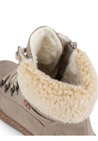 Rieker Trzewiki Z6638-64 Beżowy. Kolor: beżowy. Materiał: materiał #7