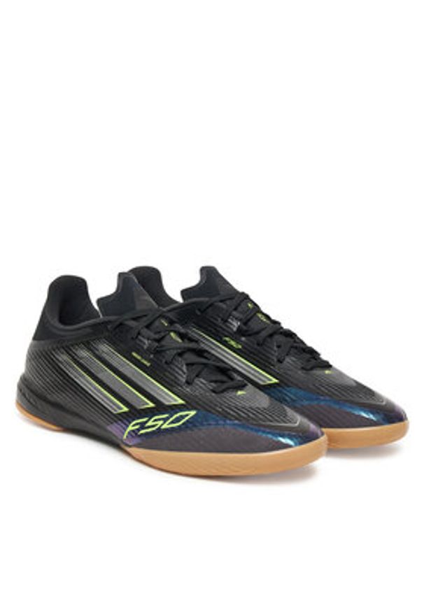 Adidas - adidas Buty do piłki nożnej F50 League JH7720 Czarny. Kolor: czarny. Materiał: materiał