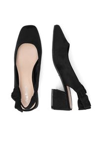Clara Barson Czółenka LH2002-2 Czarny. Kolor: czarny. Materiał: materiał #3