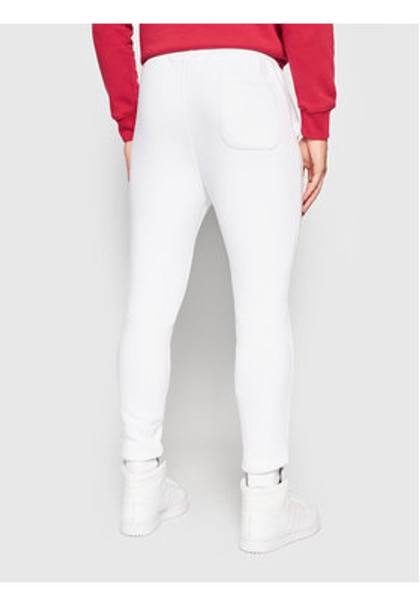 Alpha Industries Spodnie dresowe Jogger 118364 Biały Regular Fit. Kolor: biały. Materiał: dresówka, bawełna