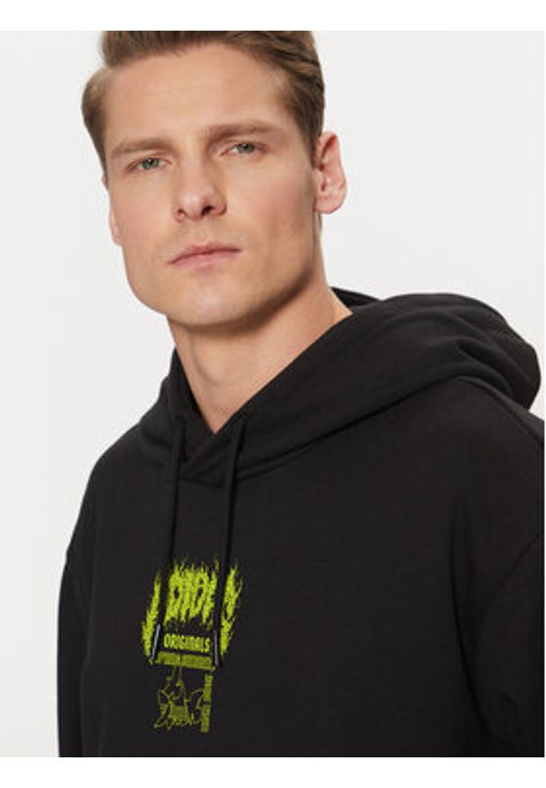 Adidas - adidas Bluza Q12 Training Supply Fashion Death Metal JN5703 Czarny Loose Fit. Kolor: czarny. Materiał: bawełna