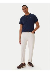 G-Star RAW - G-Star Raw T-Shirt Lash R T D16396-2653-B111 Granatowy Regular Fit. Kolor: niebieski. Materiał: bawełna #4