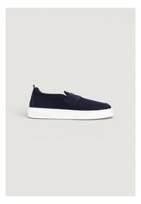 Armani Exchange Loafersy XM002632 AF19687 ZB004 Granatowy. Kolor: niebieski. Materiał: zamsz, skóra #1