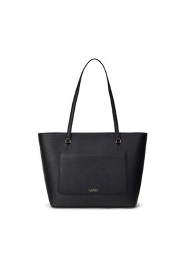 Lauren Ralph Lauren Torebka 431924351001 Czarny. Kolor: czarny. Materiał: skórzane