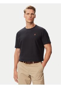 Beverly Hills Polo Club T-Shirt P-SS26M-TS0002 Granatowy Regular Fit. Typ kołnierza: polo. Kolor: niebieski. Materiał: bawełna #1