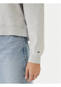 Tommy Jeans Bluza Varsity Crew DW0DW22365 Szary Regular Fit. Kolor: szary. Materiał: bawełna #5