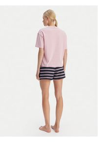 TOMMY HILFIGER - Tommy Hilfiger Piżama UW0UW05760 Kolorowy Regular Fit. Materiał: bawełna. Wzór: kolorowy #2