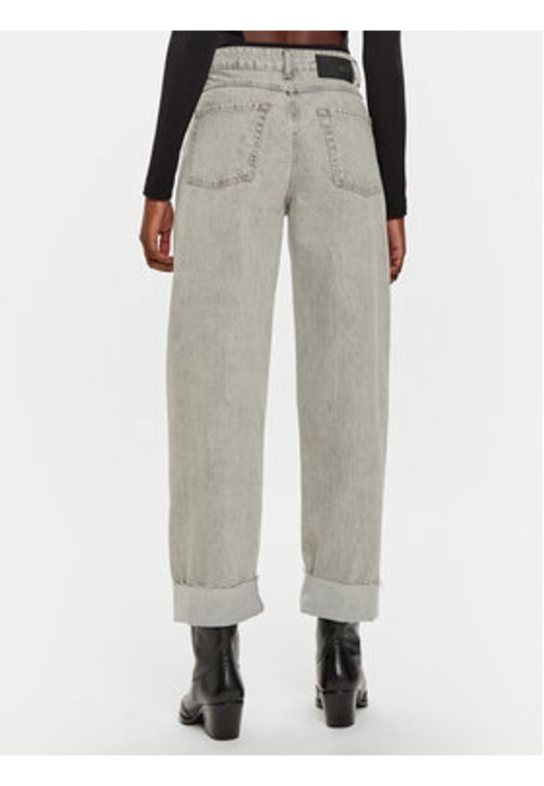 ViCOLO Jeansy DS0003 Szary Boyfriend Fit. Kolor: szary