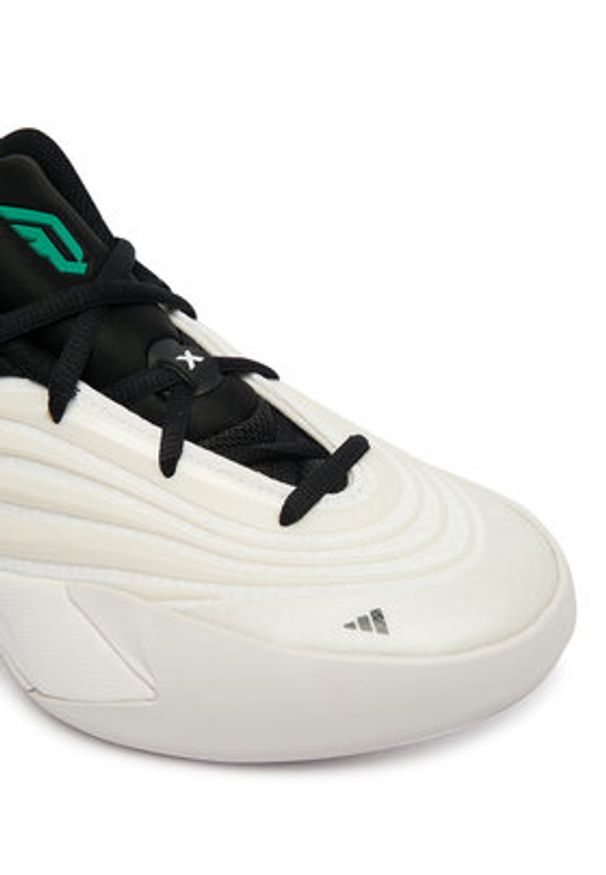 Adidas - adidas Buty do koszykówki Dame X JP8637 Biały. Kolor: biały. Materiał: materiał. Sport: koszykówka