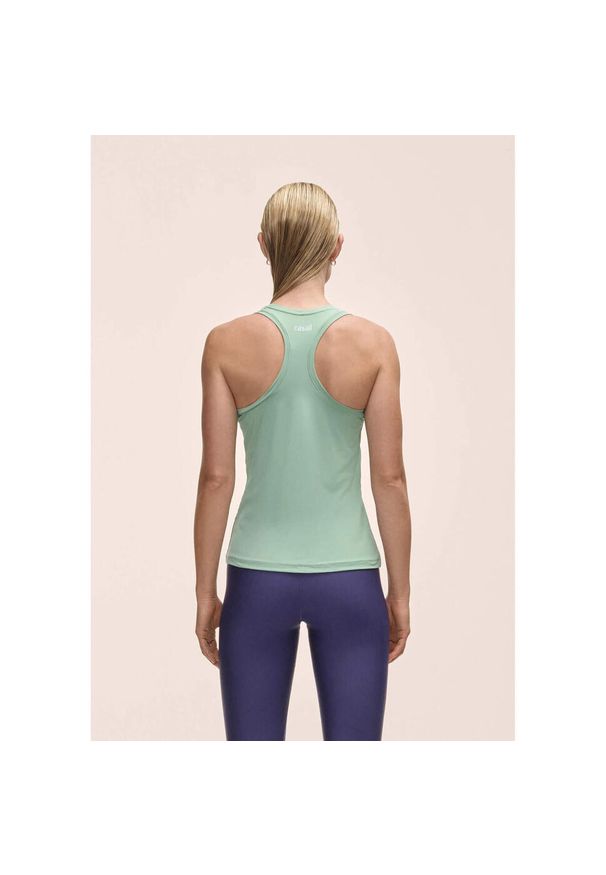 CASALL - Damska Koszulka Sportowa Treningowa Casall Essential Racerback Tank. Kolor: zielony. Sport: joga i pilates