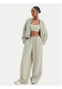 Reebok Spodnie dresowe Reebok x Ewa Chodakowska RK25624CCW Zielony Wide Leg. Kolor: zielony. Materiał: syntetyk, bawełna #3