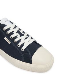 Calvin Klein Trampki Vulc Laceup Cv HM0HM02121 Granatowy. Kolor: niebieski. Materiał: materiał #2