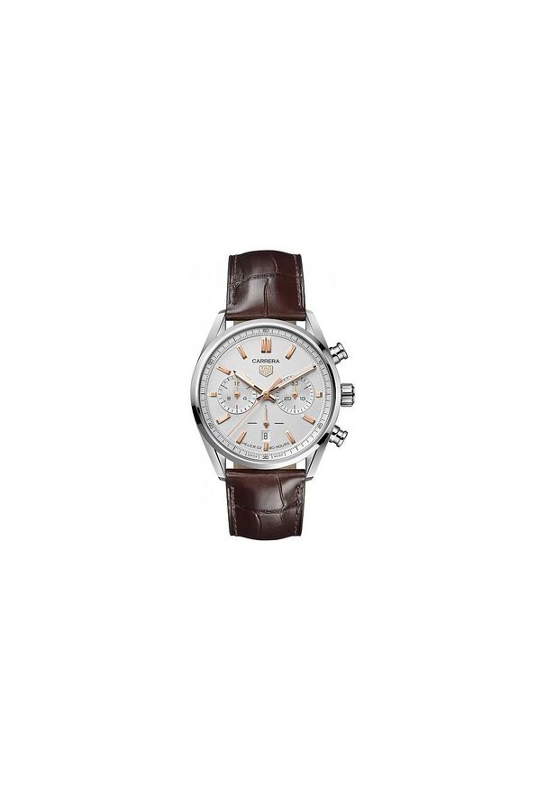TAG HEUER ZEGAREK CARRERA CBN2013.FC6483. Materiał: koronka, skóra