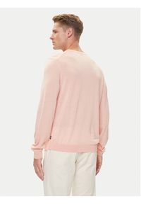 BOSS Sweter Leno-P 50468239 Różowy Slim Fit. Kolor: różowy. Materiał: wełna #3