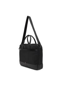 TOMMY HILFIGER - Tommy Hilfiger Torba na laptopa Th Nylon Travel Computer Bag AM0AM13470 Czarny. Kolor: czarny. Materiał: materiał #3