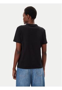 Hugo - HUGO T-Shirt Damacia_5 50540237 Czarny Regular Fit. Kolor: czarny. Materiał: bawełna #3
