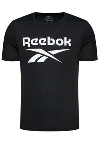 Reebok T-Shirt Workout Ready Supremium Graphic FK6219 Czarny Classic Fit. Kolor: czarny. Materiał: syntetyk #3