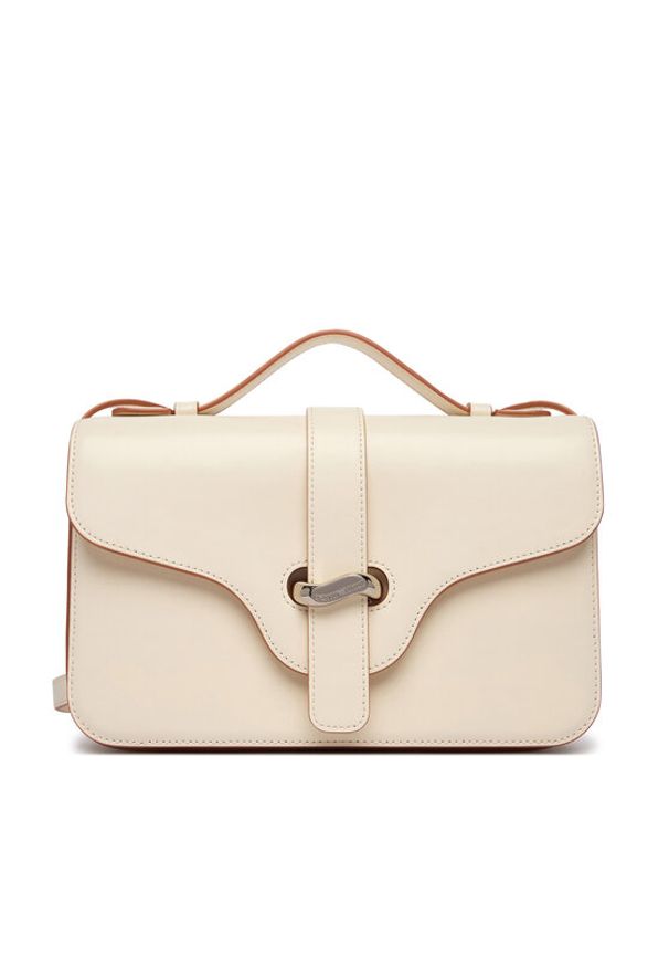 Emporio Armani Torebka EW004419 AF25356 U1070 Beżowy. Kolor: beżowy. Materiał: skórzane