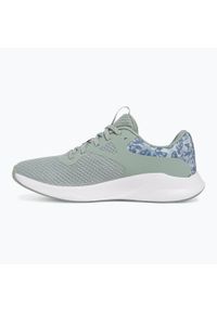 Buty treningowe damskie Under Armour Charged Aurora 2+. Kolor: zielony