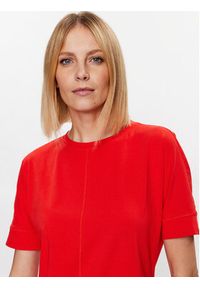 Olsen T-Shirt 11104490 Czerwony Regular Fit. Kolor: czerwony. Materiał: bawełna #6