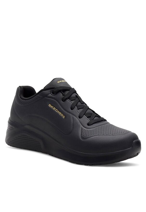 skechers - Skechers Sneakersy UNO LITE 8750063 BBK Czarny. Kolor: czarny. Materiał: syntetyk