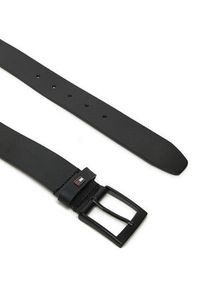 TOMMY HILFIGER - Tommy Hilfiger Pasek Męski Adan 3.5 Ext AM0AM13014 Czarny. Kolor: czarny. Materiał: skóra #2