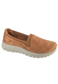 skechers - Buty sportowe Sneakersy damskie, Graceful - Leaning In. Kolor: beżowy. Sport: turystyka piesza