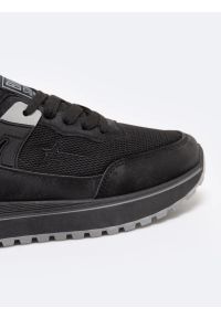 Big-Star - Sneakersy damskie czarne RR374068 906. Okazja: na co dzień. Kolor: czarny. Materiał: materiał #2