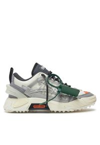 OFF-WHITE - Off-White Sneakersy OMIA190F23FAB0010106 Szary. Kolor: szary. Materiał: materiał