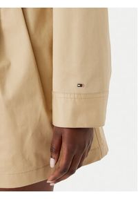 TOMMY HILFIGER - Tommy Hilfiger Kurtka przejściowa Chino WW0WW50144 Beżowy Regular Fit. Kolor: beżowy. Materiał: bawełna #2