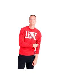 LEONE 1947 APPAREL - Męska koszulka z długim rękawem Leone 1947 Apparel. Kolor: czerwony. Materiał: tkanina. Długość rękawa: długi rękaw. Długość: długie. Sport: fitness #1