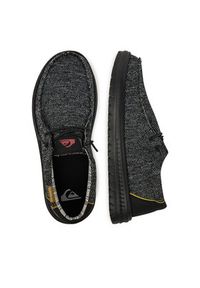 Quiksilver Półbuty WADE-01 Czarny. Kolor: czarny. Materiał: materiał #6