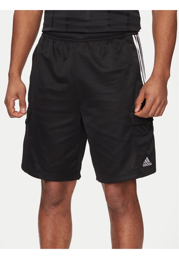 Adidas - adidas Szorty sportowe Tiro IM2911 Czarny Regular Fit. Kolor: czarny. Materiał: syntetyk. Styl: sportowy