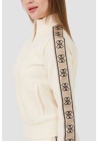 Guess - GUESS Beżowa damska bluza Britney Full Zip. Kolor: beżowy #9