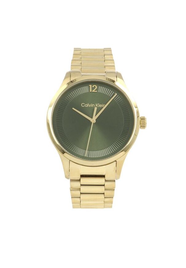 Calvin Klein Zegarek 25200229 Złoty. Kolor: złoty