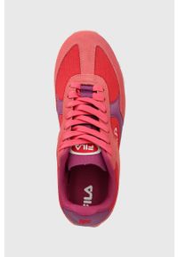 Fila sneakersy Soulrunner kolor czerwony. Nosek buta: okrągły. Zapięcie: sznurówki. Kolor: czerwony. Materiał: guma. Obcas: na platformie #2