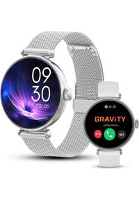 Gravity - Zegarek damski SMARTWATCH GRAVITY - GT26-8 SR/SR/WH. Rodzaj zegarka: smartwatch #1