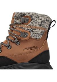 Merrell Śniegowce Siren 4 Thermo Mid Zip Wp J037412 Brązowy. Kolor: brązowy. Materiał: skóra #7