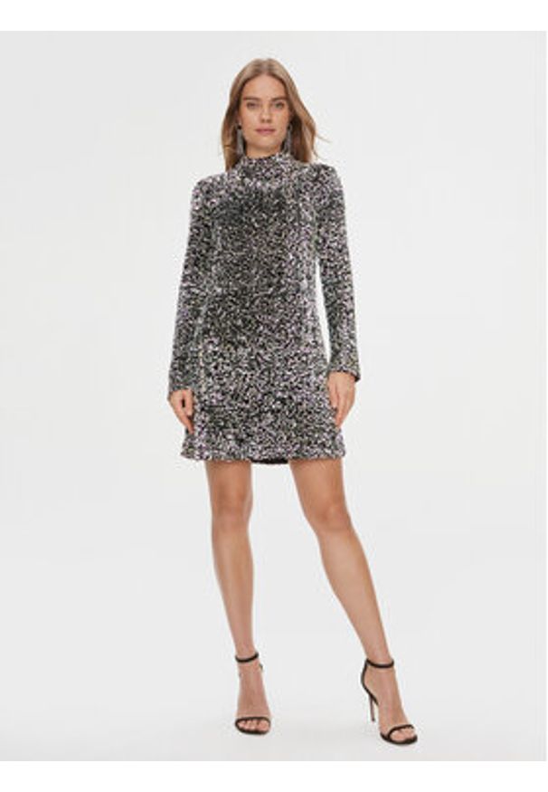 Bruuns Bazaar Sukienka koktajlowa BBW3693 Czarny Regular Fit. Kolor: czarny. Materiał: syntetyk. Styl: wizytowy