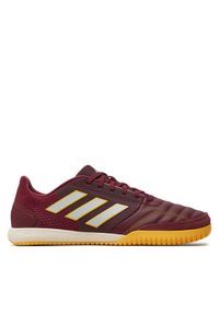 Adidas - adidas Buty Top Sala Competition Indoor Boots IE7549 Bordowy. Kolor: czerwony. Materiał: skóra